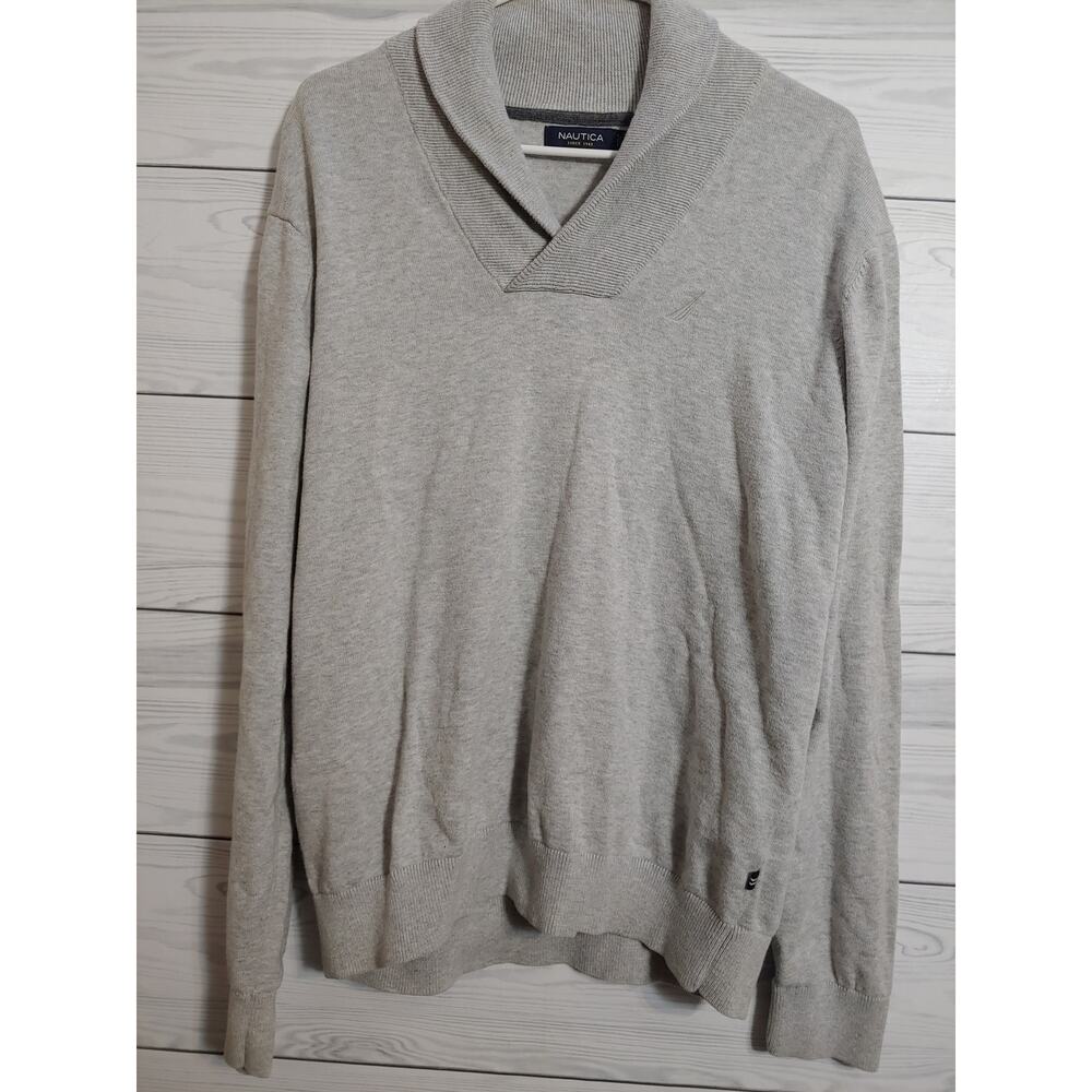 Mens Nautica Pullover sweater sz L
